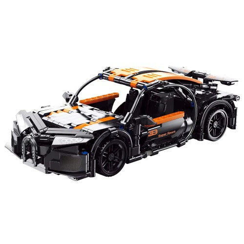 490 PCS Car Building Blocks Set, 1:18 Bugatti Chiron Car Model with Pull-Back Motor 490 PCS Car Building Blocks Set, 1:18 Bugatti Chiron Car Model with Pull-Back Motor